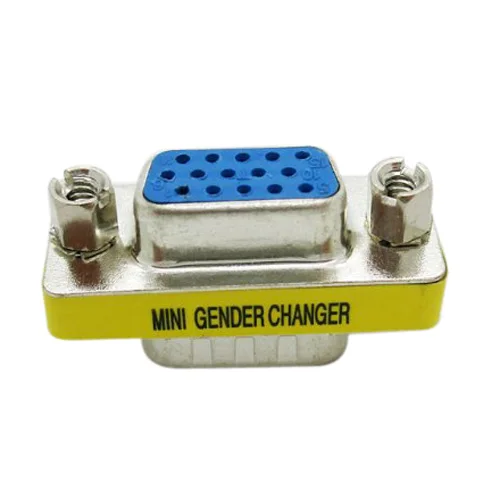 Разъем адаптера VGA DB15 15 Pin Мужской Женский VGA конвертер SVGA Пол