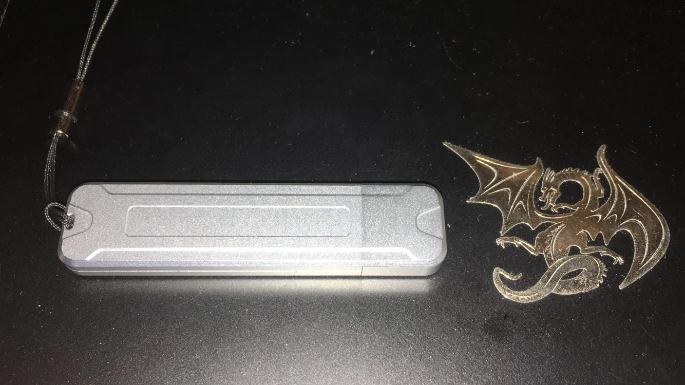 2246EN USB3.1 Solid State USB Flash Drive 128G SSD MLC Particles Portable System WinToGo