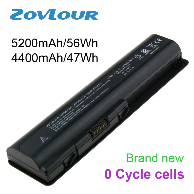 Zovlour батарея для ноутбука для HP Pavilion DV4 DV5 DV6 G50 G60 G70 G71 компьютер PC KS524AA KS526AA 462889-121 462889-421