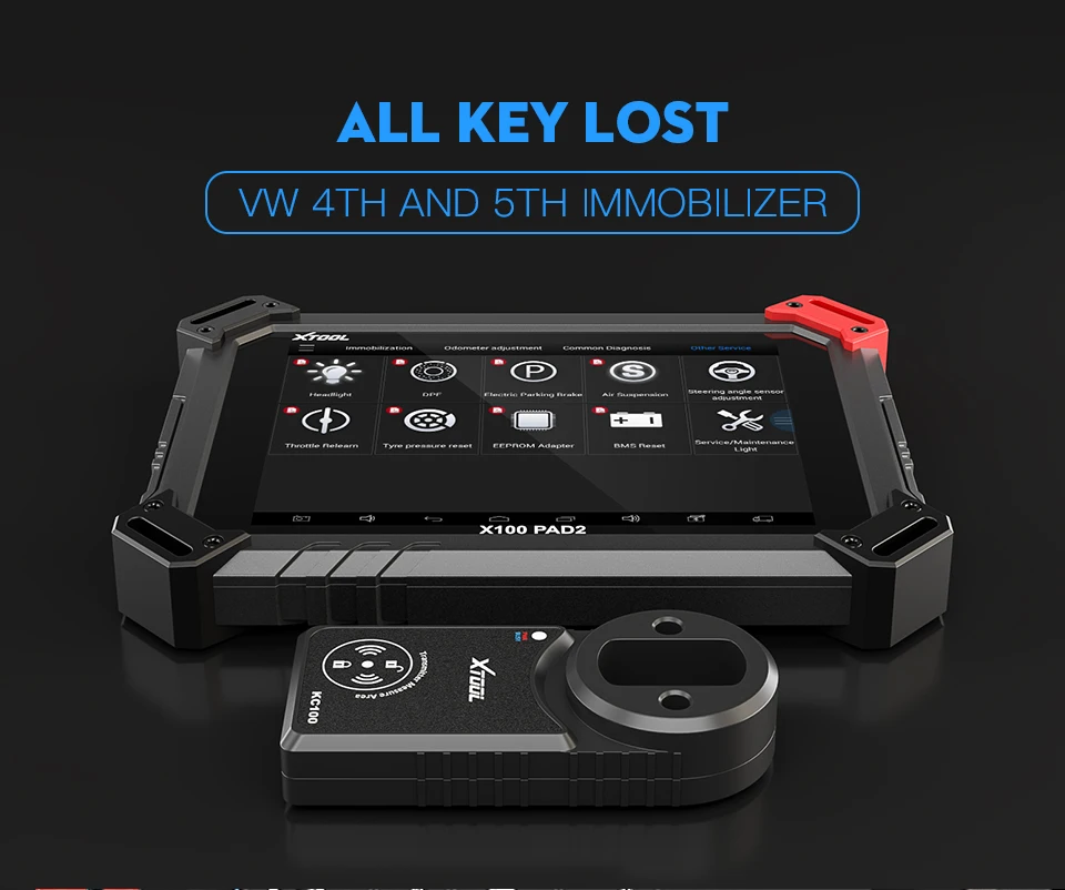 X100 PAD2 PRO OBD2 автоматический ключ программист одометр коррекция инструмента код ридер автомобиля диагностический инструмент со специальной функцией
