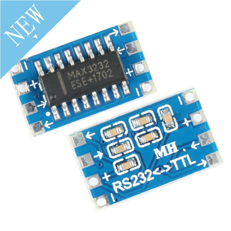 Модуль преобразования уровня Mini MAX3232 RS232 в TTL преобразователь последовательного