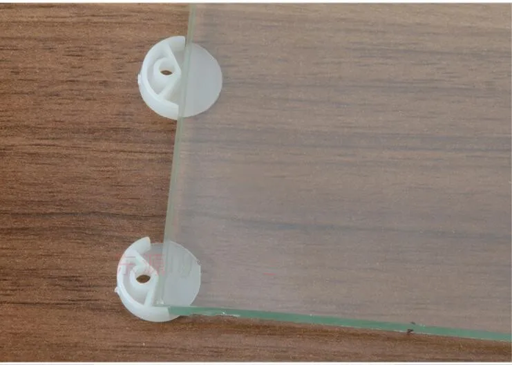 Espelho Buckle Glass Clamp Fixação Bracket, Plastic