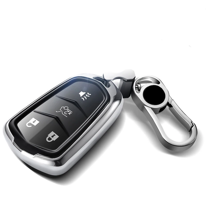 

TPU Car Key Case Auto Key Protection Cover For Cadillac XT5 XT6 ATSL XTS XT4 CT6 Auto Accessories