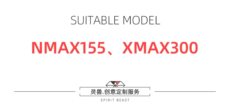 Spirit Beast мотоциклетные боковая Рамка подставка для ног подставка для Yamha NMAX155 XMAX300