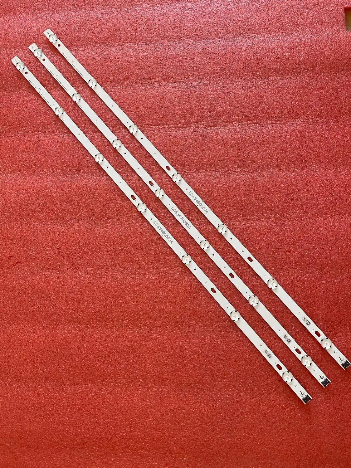 Светодиодный подсветка полосы (3) для LG 43UJ675V 43UJ634V 43LJ624V 43LJ634V 43LJ617T 43UJ701V 43UJ6309 43UJ6307
