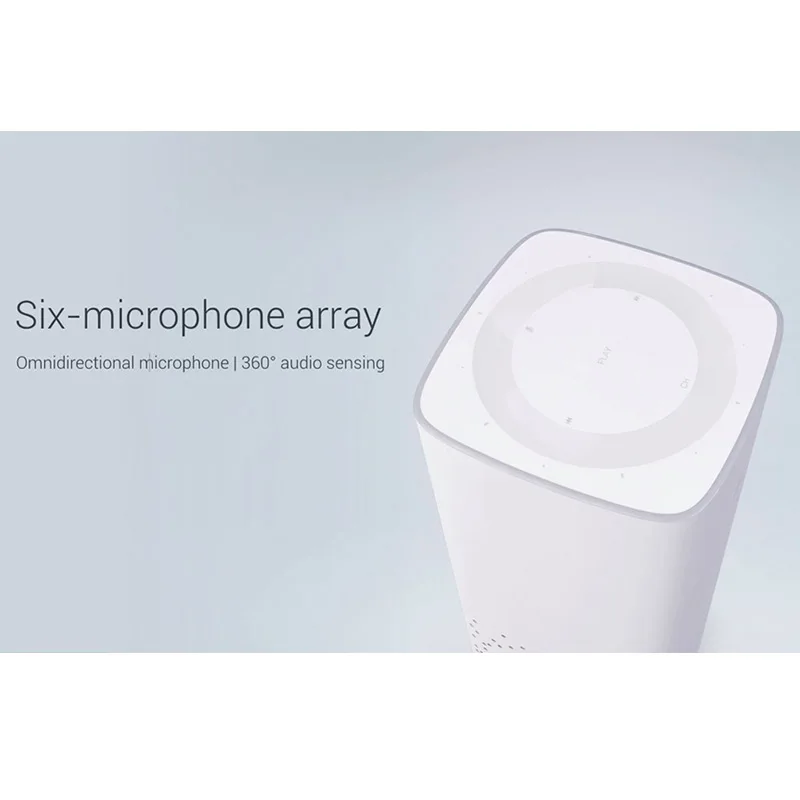 Оригинальный динамик Xiaomi MI AI Wi Fi bluetooth голосовое дистанционное управление