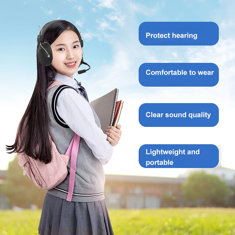 Kids Headphone Wired 85db Safe Volume Headset with Microphone for Boys Girls Birthday Gifts Lerning Gaming Earphone