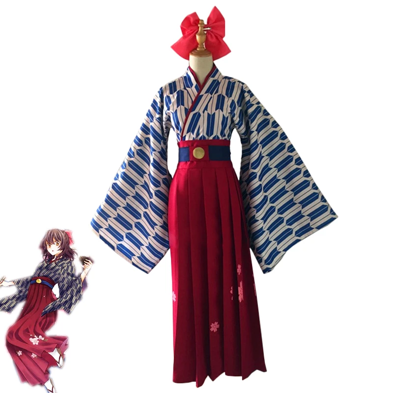 アニメ明治東京renka梅ayadsukiコスプレ衣装日本の着物ハロウィンクリスマスカーニバルの衣装カスタムメイド Aliexpress