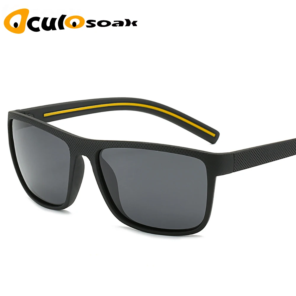 

BRAND DESIGN Classic Oculosoak Sunglasses Men Women Driving Square Frame Sun Glasses Male Goggle UV400 Gafas De Sol