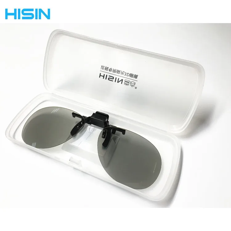 Suitable for Film and TV 3D for Home TV Passive IMAX Film Editing Round Passive Type ABS Scratch-resistant 3D Glasses 
