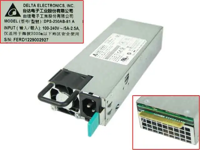 Emacro для Delta Electronics DPS-250AB-81 B Сервер питания Emacro для Delta Electronics DPS-250AB-81 B Сервер питания