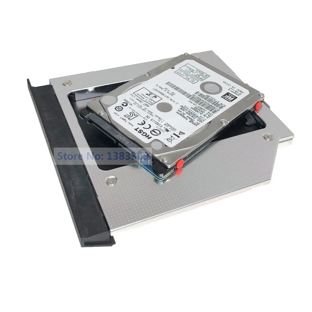 SATA 2-й жесткий диск SSD HDD модуль Caddy адаптер для lenovo ThinkPad E440 E540 E431 E531 с рамкой и кронштейном