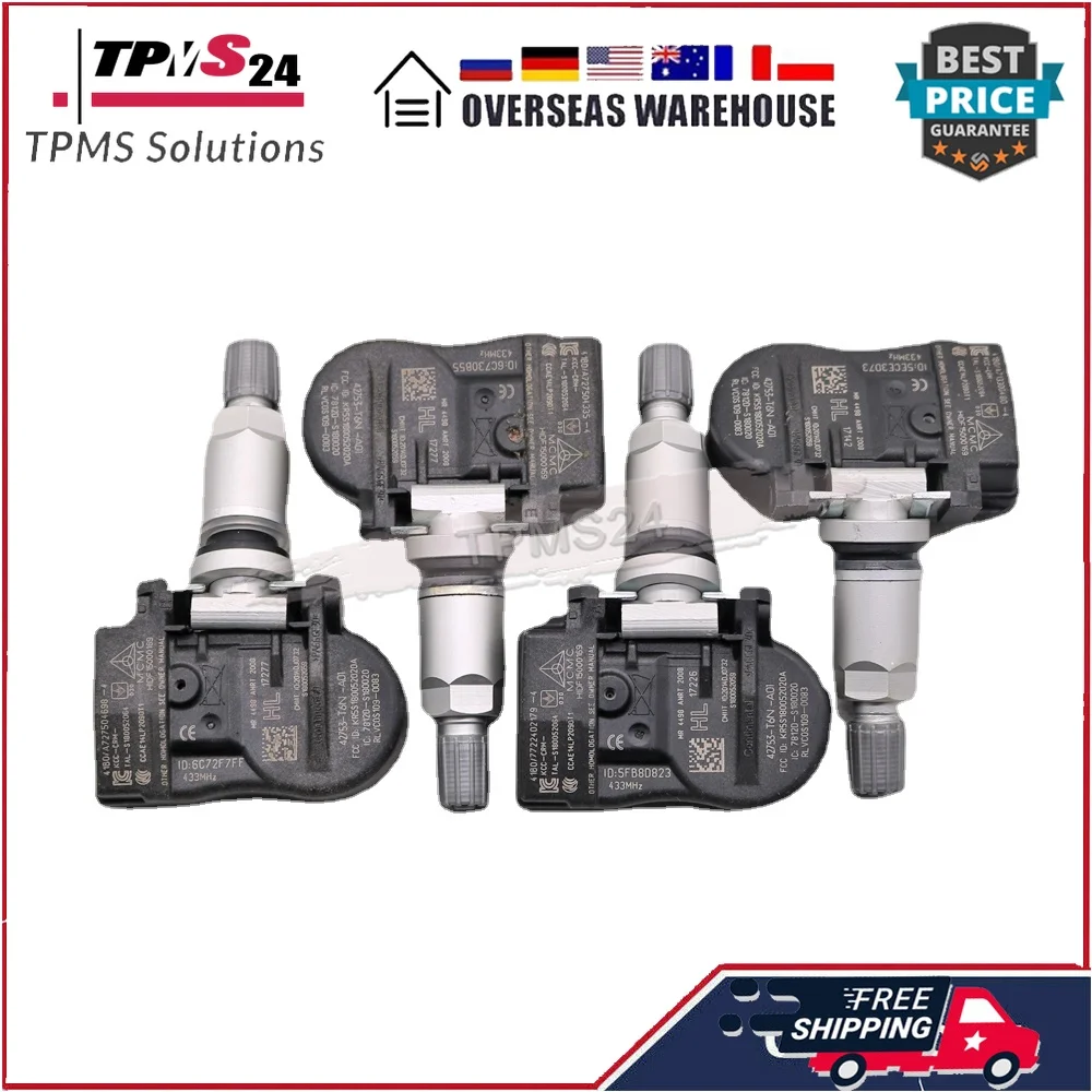 Датчик давления в шинах для Acura NSX RDX Honda Odyssey Pilot Ridgeline 433 МГц TPMS датчик воздуха