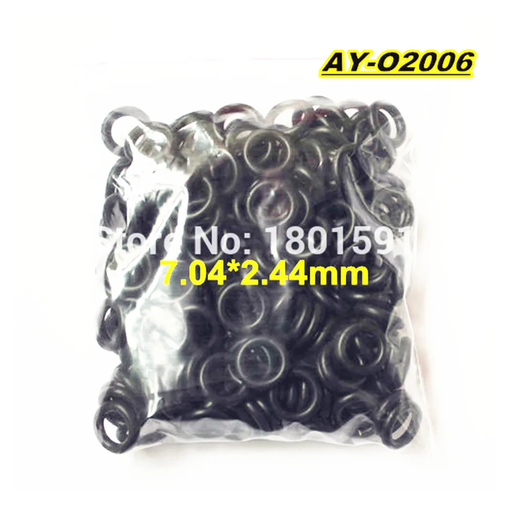 20 pcs-100pcs топливный инжектор резиновое кольцо 7,04*2,44 мм для автомобиля honda Замена(AY-O2006