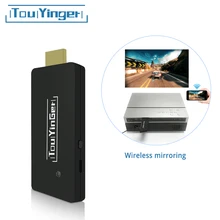 TouYinger беспроводной дисплей ресивер TY02 DLNA донгл с поддержкой Miracast и Airplay для iphone ipad Android телефон WiFi зеркальный экран