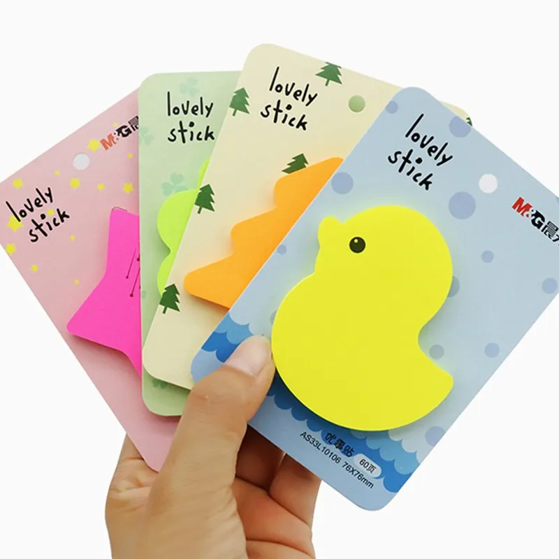 

Fluorescence colour Self Adhesive Memo Pad Sticky Notes Bookmark Point It Marker Memo Sticker Paper Office School Supplies