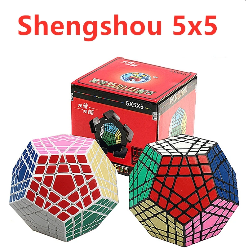 shengshou 5x5x5 cube Megaminxed Cube 5x5 Dodecahedron magic 12 sided speed | Игрушки и хобби