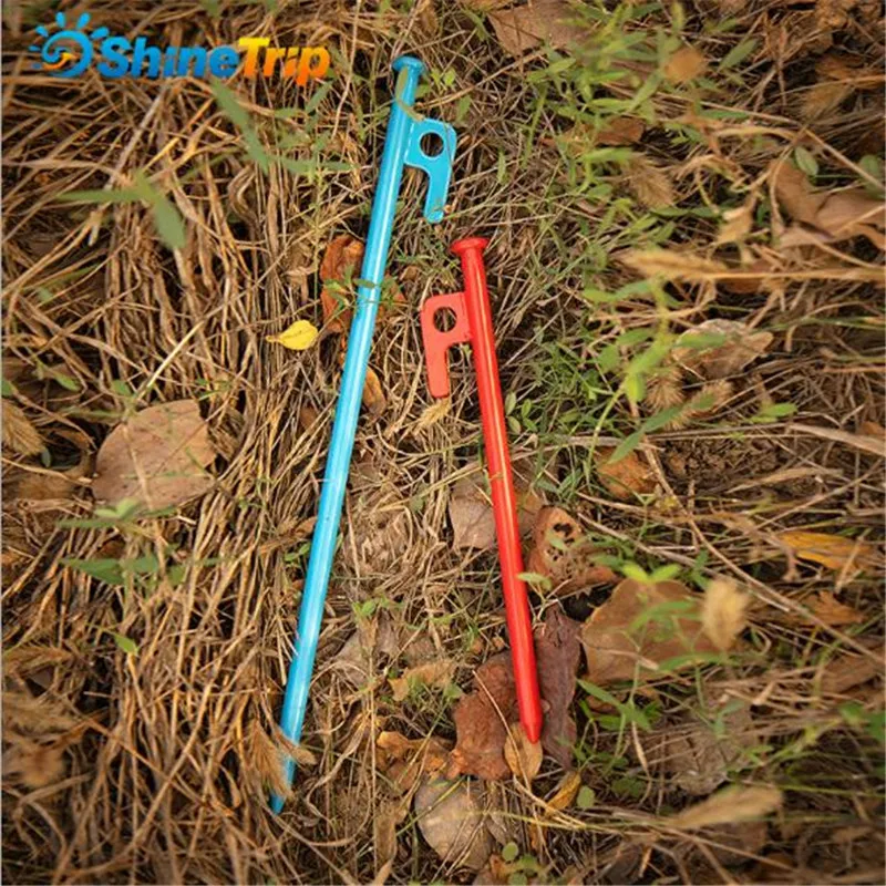 Tent Nail(4 pcs) NEW Shinetrip 20/30cm High-strength Tent Nail Steel Outdoor Tent Peg Camping Tent Accessories
