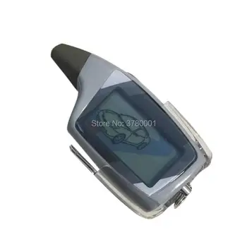 

M5 LCD Remote Controller Key Fob Chain + Key Body Holder For Russian 2 Way Car Alarm System Scher-Khan Magicar 5 6 Scher Khan M5