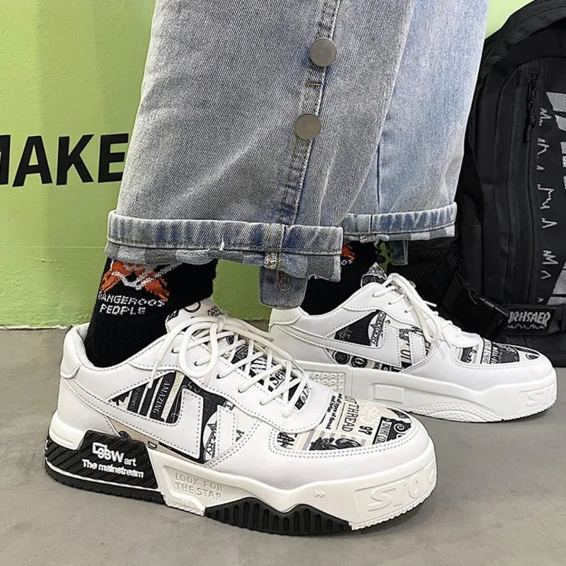 

Fashion Men Casual Shoes Men Sneakers Breathable Men Shoes Walking Sneakers Street Tennis Mens Designer Shoes Erkek Ayakkabi New