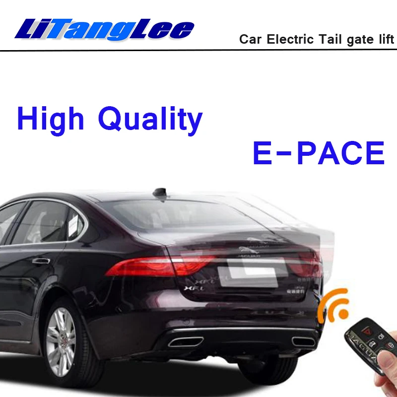 

LiTangLee Car Electric Tail Gate Lift Trunk Rear Door Assist System For Jaguar E-PACE 2017~2020 Car Key Remote Control