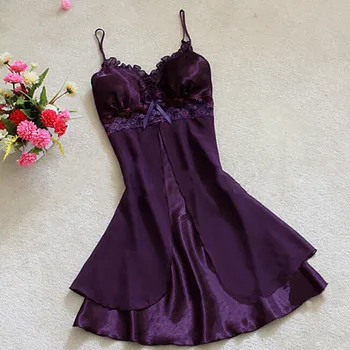 

Fashion Sexy Women Lingerie Nightgown Casual Ladies Sleepwear Nightdress Camisola Vestidos Femininos Nightie Women Clothing