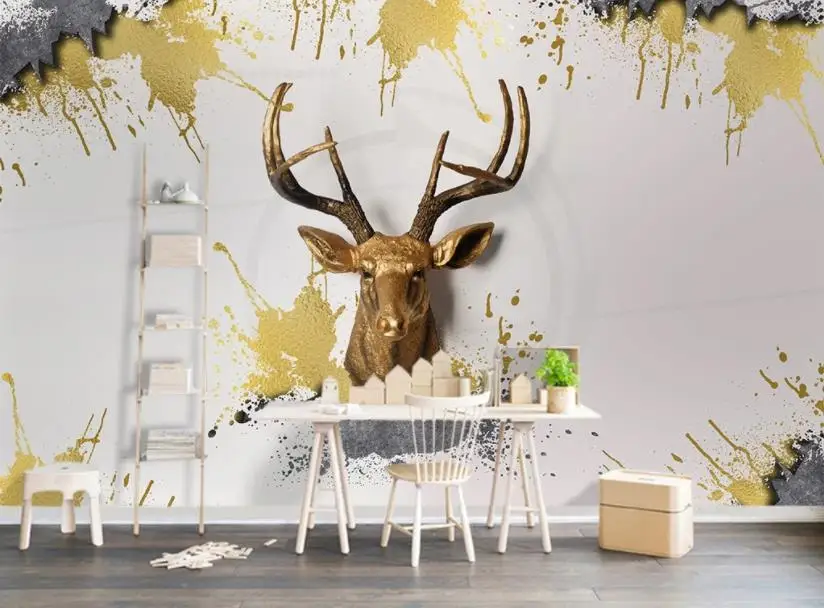 

custom 3D photo wallpaper wallpaper wall mural, wallpaper kitchen, bedroom, children's photo wallpaper animal European backgroun