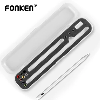 

FONKEN For Apple Pencil 1 2 Holder Case Protective Cover For Ipad Stylus Pen Storage Box Portable Pencil Accessories Hard Case