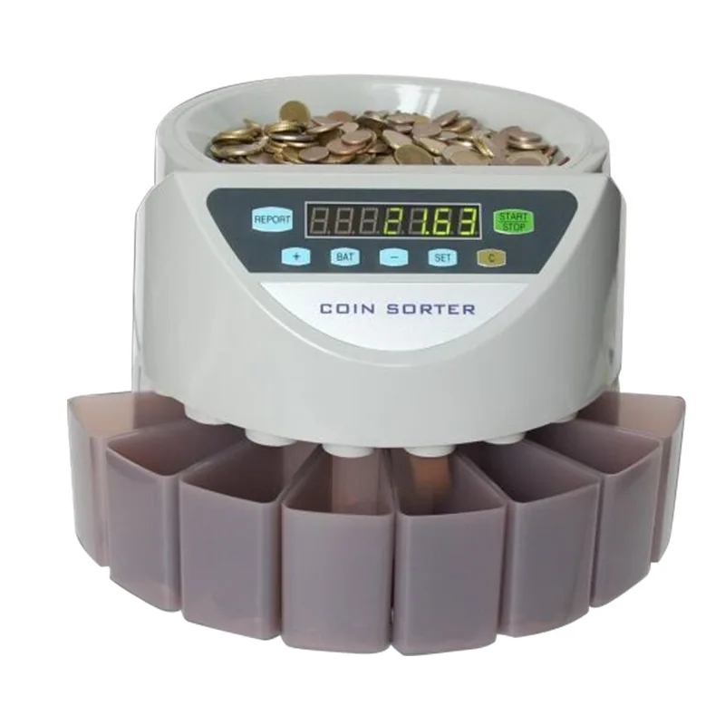 

Xd-9002 coin sorter coin counting machine can customize coins of Europe, America, Britain, Southeast Asia and other countries
