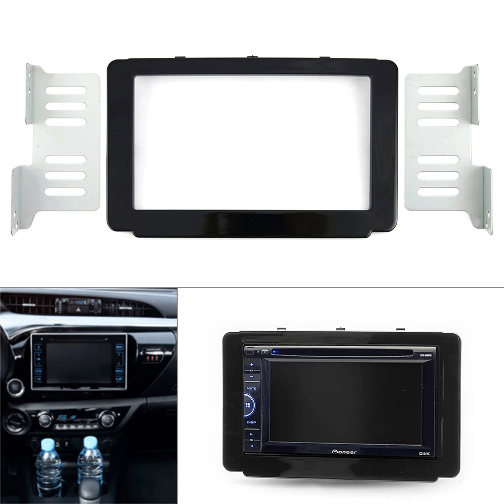 Estéreo De Coche De Doble Din, Compatible Con Apple CarPlay Y Android