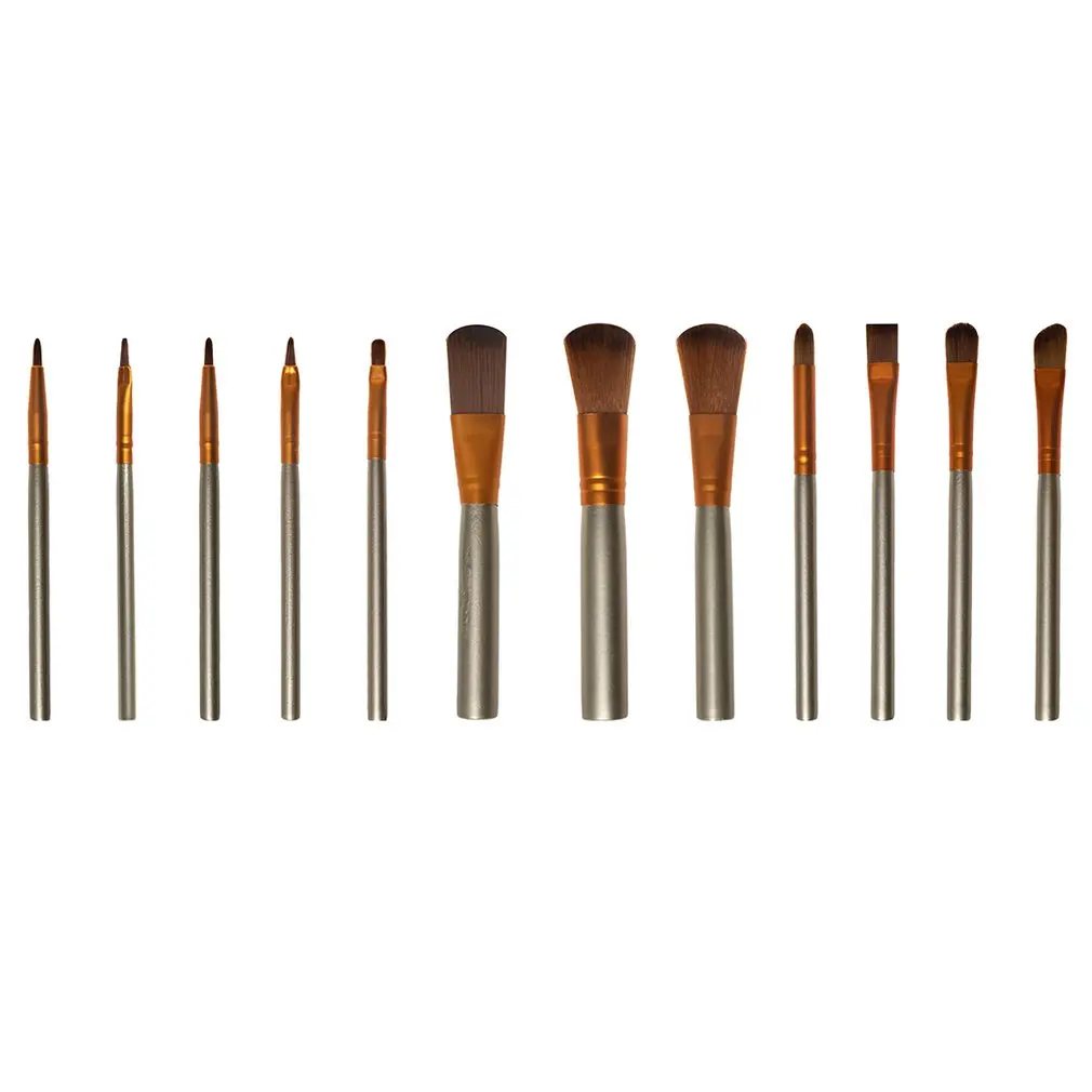 

10 Pcs / Set Of Makeup Brush Foundation Powder Composition Flower Brush Set Beauty Blush Brush