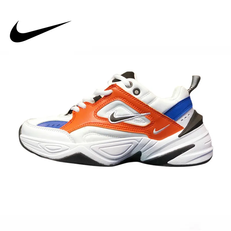 Оригинальные аутентичные мужские кроссовки Nike M2K Tekno спортивные удобные дышащие