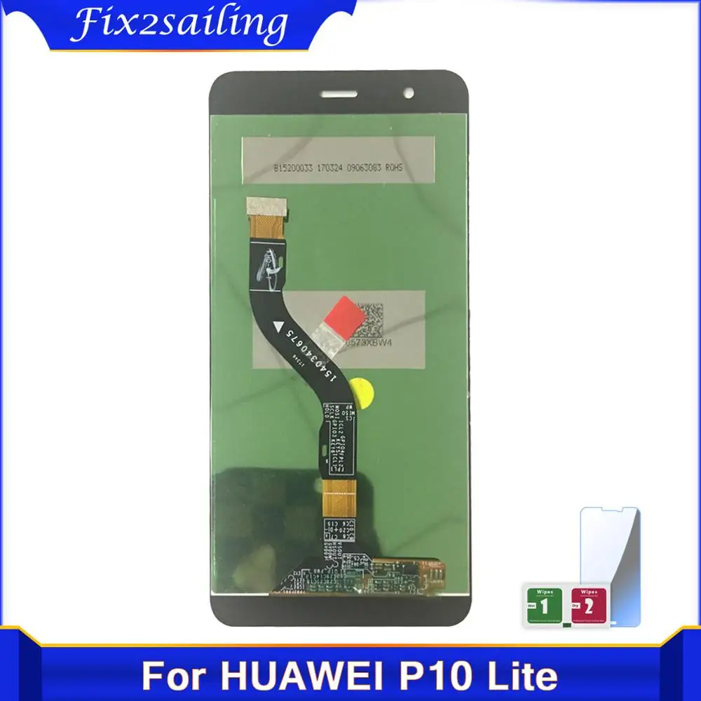 5 2-дюймовый Оригинальный дисплей для HUAWEI P10 Lite ЖК-экран WAS-LX1 WAS-LX1A WAS-LX2 | Мобильные