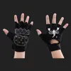 Skateboard Brake Gloves  Outdoor Cycling Bike Gloves Half Finger Shockproof Breathable Anti-sweat Skate Protective Gear