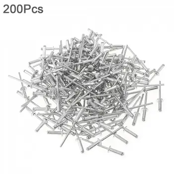

200pcs/lot M3.2x11mm Rivet Gun Core Pulling Riveting Break Mandrel Nail with Mushroon Head and Polished Chrome Surface