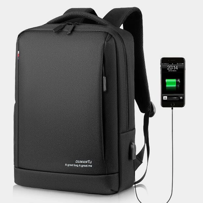

Fashion trendy backpack Oxford cloth men's business large capacity 15.6 computer bag waterproof outing leisure travel bag