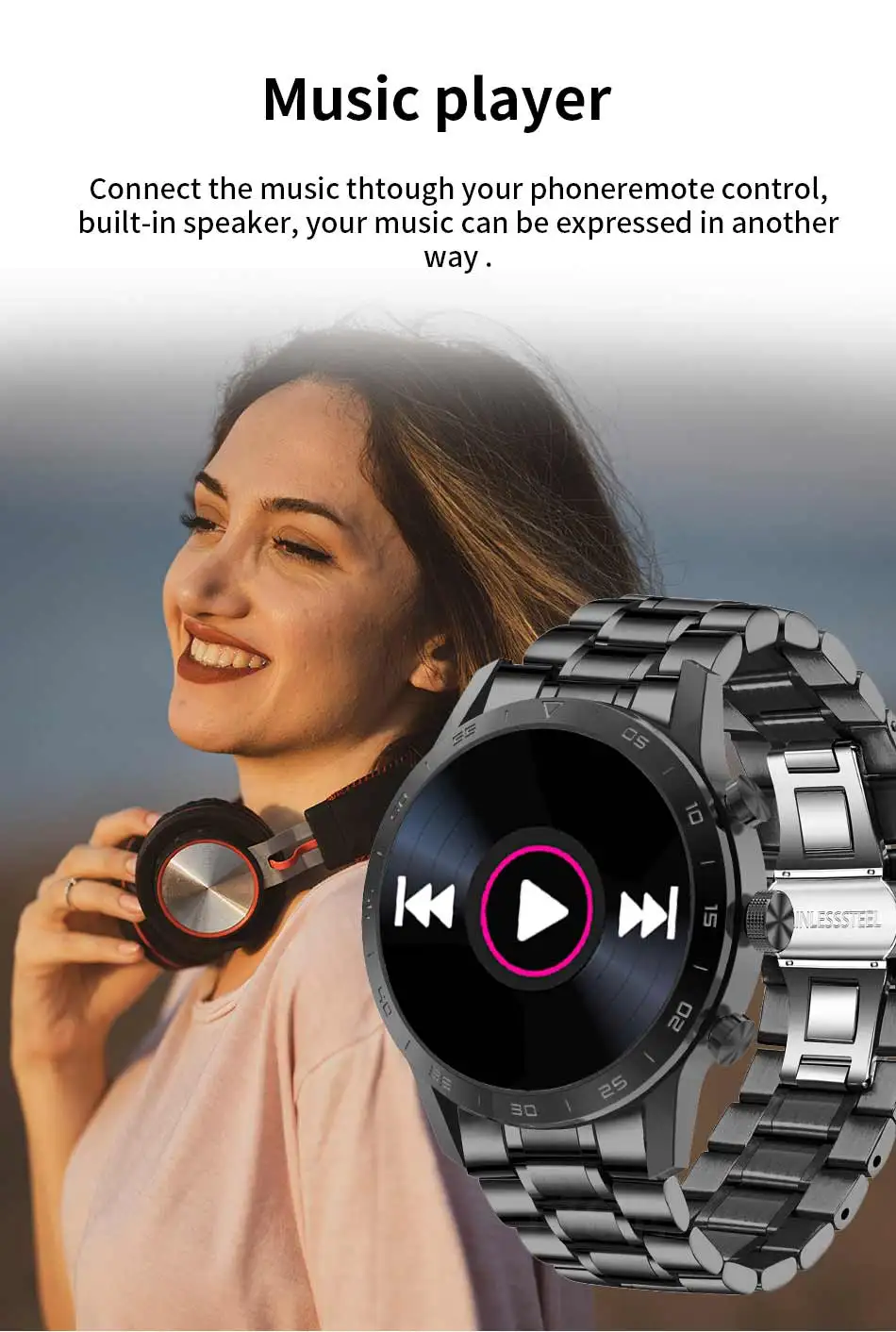 LIGE New Smart Watch Men Heart Rate Monitor ECG+PPG Men's Smartwatch Fitness Tracker Watch Dial Call Smartwatch for Xiaomi