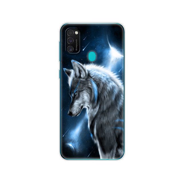 Samsung M21 Case 6.4" Soft Silicon Tpu Cover For Samsung Galaxy M21 M 21 SM-M215FZGUSER m215 Phone Back Shell Bumper Funda