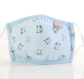 

100% cotton Breathable infant baby mask for 1 to 3 years old Washable masks