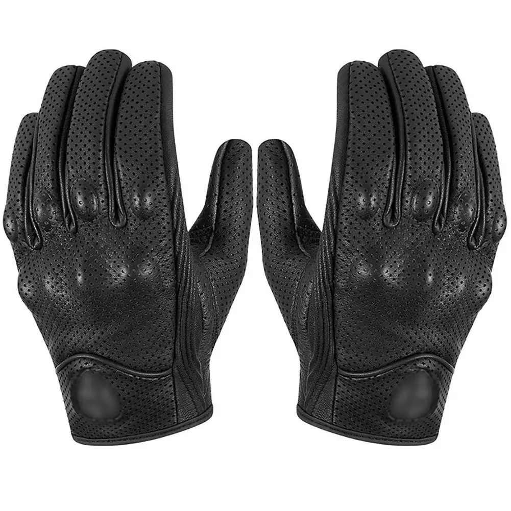 

Gloves For Motorcycle Motorcycle Full Finger Leather Gloves Touchscreen Breathable Windproof Off-road Racing Outdoor Gloves