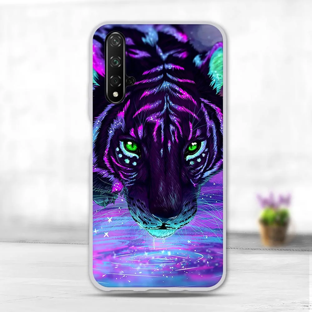 40 Чехол для телефона huawei Honor 20 20S Pro Nova 5 T, мягкий силиконовый чехол из ТПУ для huawei Honor 20 Pro 20pro, чехол Чехол с изображением животного - Цвет: 40