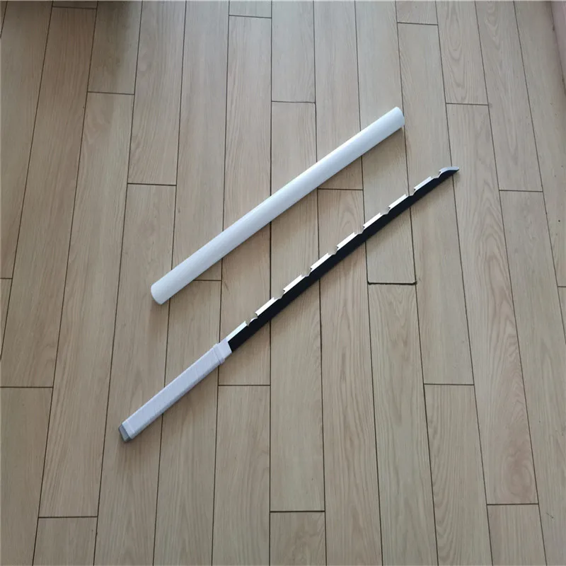 Nouveau 104cm Kimetsu no Yaiba épée arme démon tueur Hashibira Inosuke Cosplay épée 1:1 Anime Ninja couteau PU