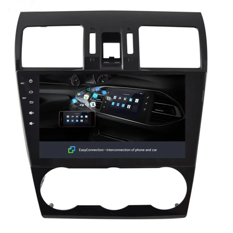 NaviTopia 1024*600 9 дюймов 8 core ram 2G rom 32G Android 8,1 автомобильный радиоплеер для Subaru Forester-карты/gps
