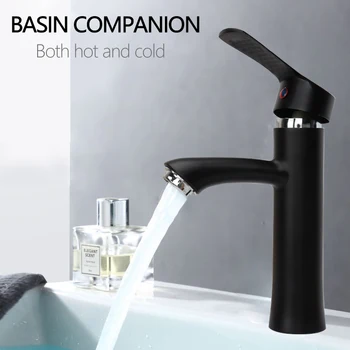 Basin Faucets Black Mixer Taps 1