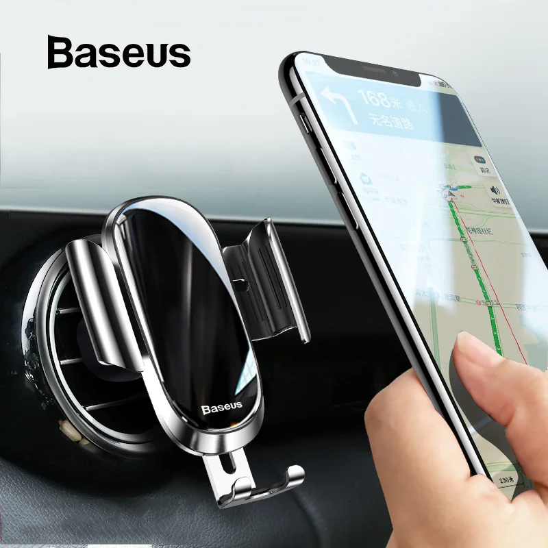  Baseus Auto Halter Für Telefon 360 Grad Air Vent Halterung Auto Handy Halter Stehen Für iPhone 11 S