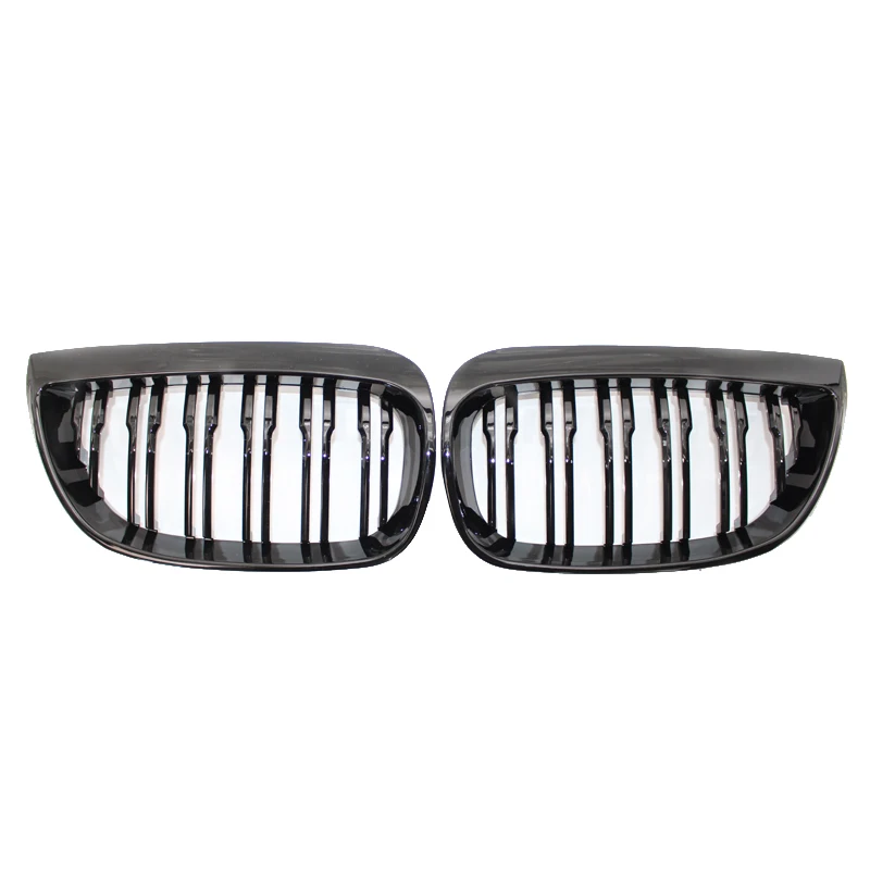 Front Kidney Double Line Grille Sport Grill Replacement For-BMW E87 1 Series 2004-2007 fender car part