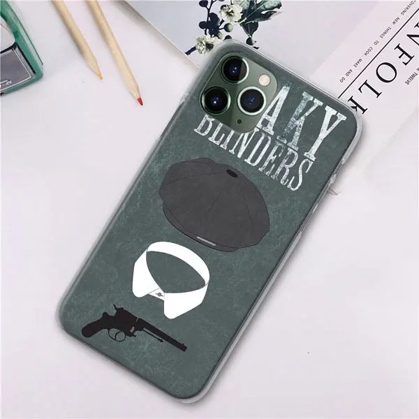 H12 Peaky bliners логотип с крестом телефонные чехлы для Apple iPhone 11 Pro Max X XR XS MAX 7 8 6 6s Plus 5 5S жесткий чехол - Цвет: H12