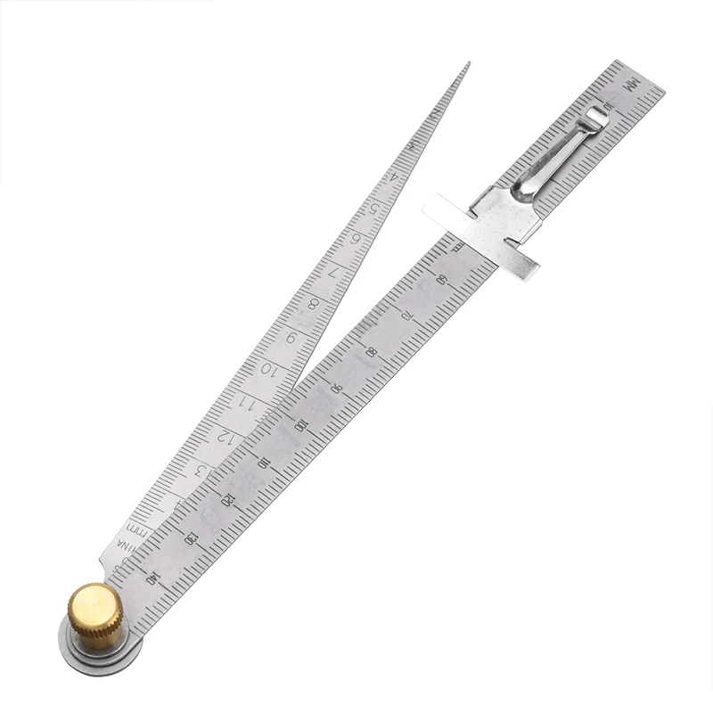 BOSAIYA QAZ1 Heights Precision Welding Taper Feeler Gauge Gage Perdurable Stainless Steel Depth Ruler Manual Welding Measurement Tool TL0309 BOSAIYA QAZ1 Heights Precision Welding Taper Feeler Gauge Gage Perdurable Stainless Steel Depth Ruler Manual Welding Measurement Tool TL0309