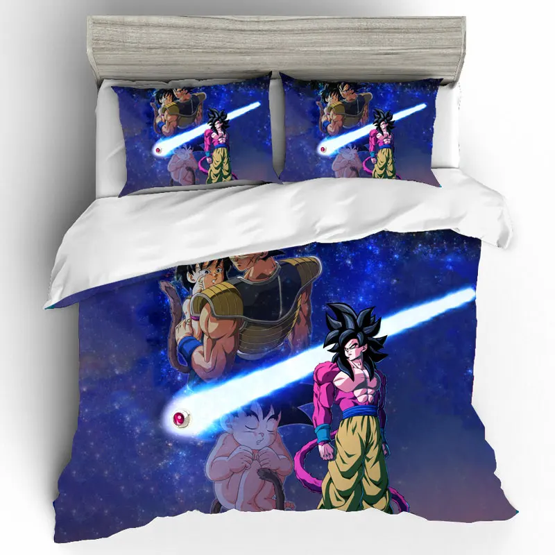 

Duvets And Linen Sets Cotton Bedding Sets Dragon Ball Duvet Cover Bed Sheets Pillowcases Bed Linen King Size Bedding Set Home