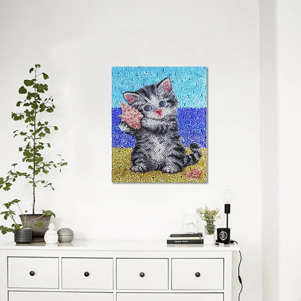 L5 Full Drill Special Shaped Diamond Painting DIY 5D Drill Cross Stitch Kits Crysta diamond decoration for home drop shipping